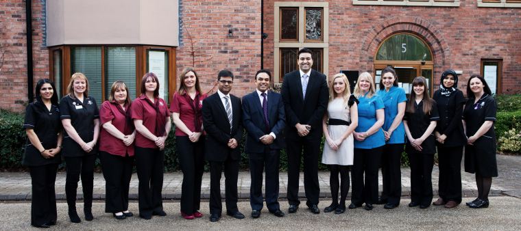 The team at University Dental and Implant Centre